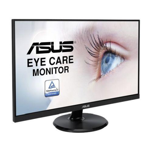 Asus 23.8" Frameless Eye Care Monitor (VA24DQ), IPS, 1920 x 1080, 75Hz, VGA, HDMI, DP, Speakers, VESA-PCR Business Solutions Ltd